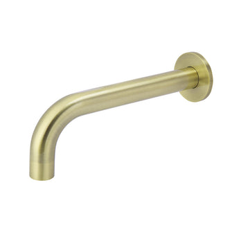 UNIVERSAL ROUND CURVED SPOUT, BRUSHED GOLD