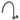 Shadow Gunmetal High-Rise Round Swivel Wall Spout for Bathroom