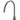 Shadow High-Rise Swivel Hob Spout with 360-Degree Rotation