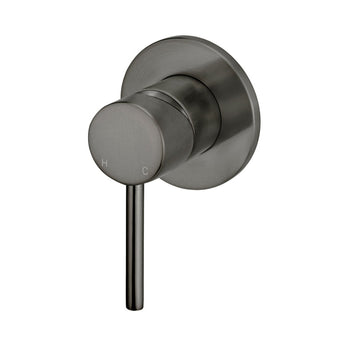 Round Wall Mixer Shadow Gunmetal