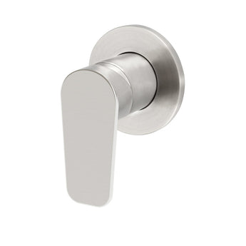 Meir Round Wall Mixer Brushed Nickel