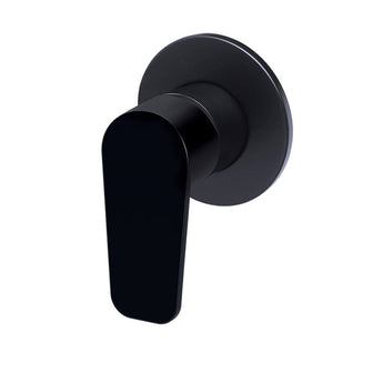Meir Round Wall Mixer Matte Black