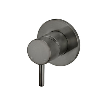 ROUND WALL MIXER SHORT PIN-LEVER