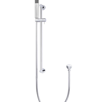 ROUND HAND SHOWER ON RAIL COLUMN