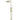 ROUND COMBINATION SHOWER RAIL, 200MM ROSE, SINGLE FUNCTION HAND SHOWER