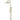 ROUND COMBINATION SHOWER RAIL 300MM ROSE, THREE FUNCTION HAND SHOWER