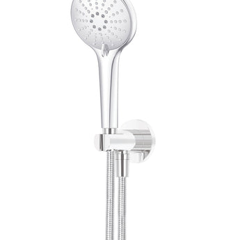 ROUND THREE FUNCTION HAND SHOWER ON FIXED BRACKET