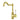 IKON CLASICO SINK MIXER 35MM BRUSHED GOLD