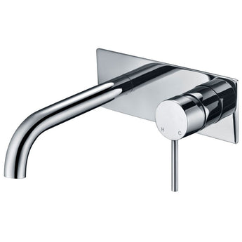 Ikon Hali Wall Basin Mixer/Bath Spout